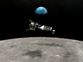 Apollo 13 – isometric view 3d illustration