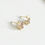 Thumbnail: Purple Zircon Butterflies Earrings