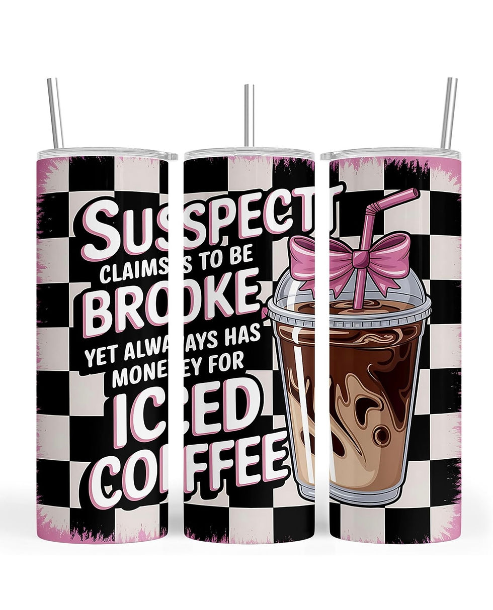 Iced coffee cutie