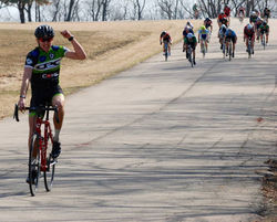 My first bike win. Lawrence Kansas 2014