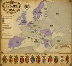 Monarchies of Europe in 2026