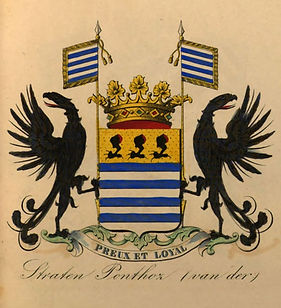 Armoiries van der Straten Ponthoz.