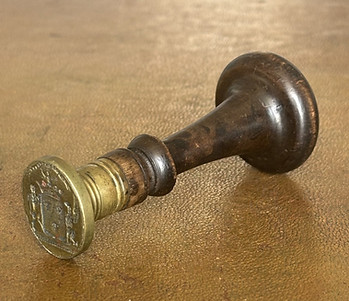 Vieux cachet de noblesse.