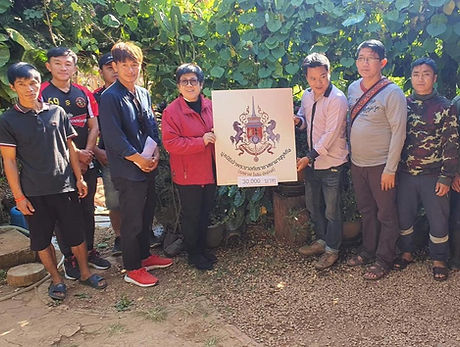 Covid activities by the Chao Phya Abhai Raja Foundation.