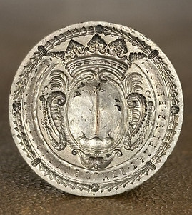 Unclear coat of arms on a seal stamp from Italy.