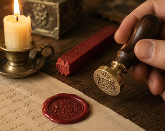 Cire pour sceau ou cachet. Wax for sealing stamp.
