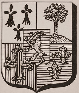 Blazon of Ange Francois de Paule de Capriol st Hilaire.