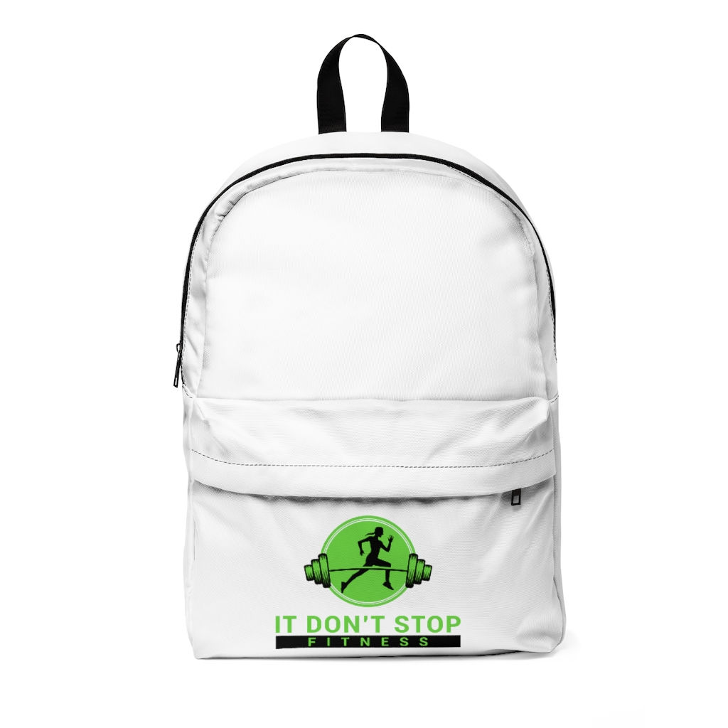 It Don’t Stop Fitness Unisex Classic Backpack