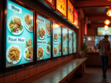 Elevate Your Venue with Dynamic Digital Menu Boards