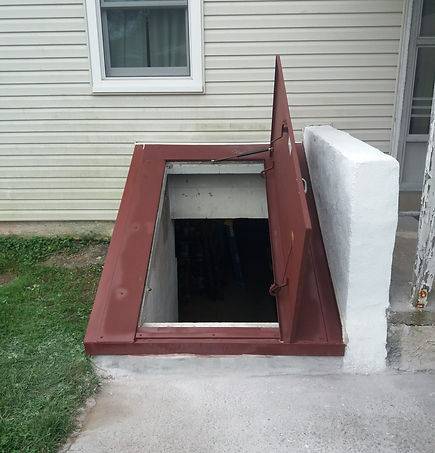 Cellar Door Installed