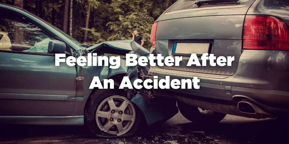 Feeling Better After an Accident