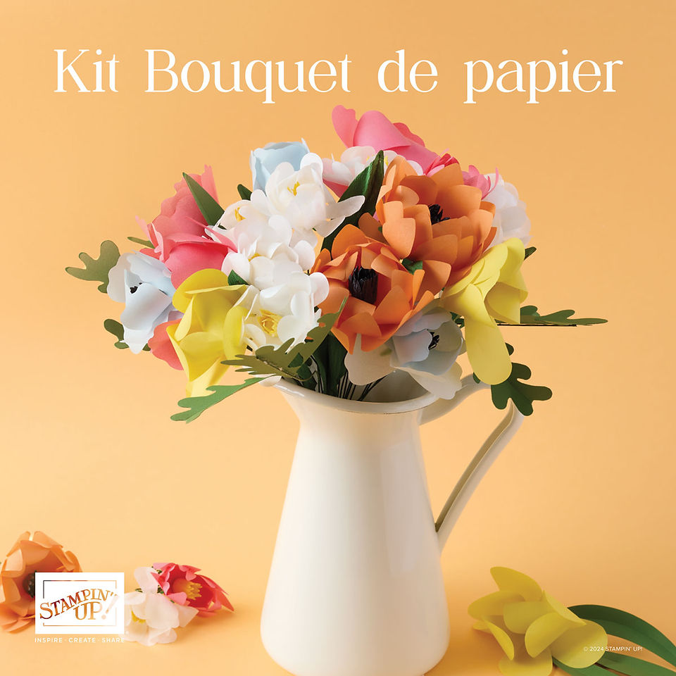 Kit Bouquet de papier
