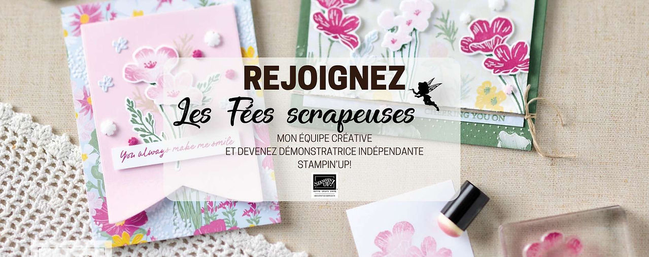 Rejoindre mon Équipe Créative: Les Fées Scrapeuses