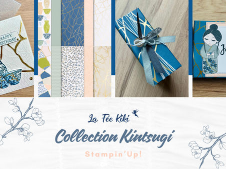 Autour de la collection « Inspiration Kintsugi » de Stampin’Up!