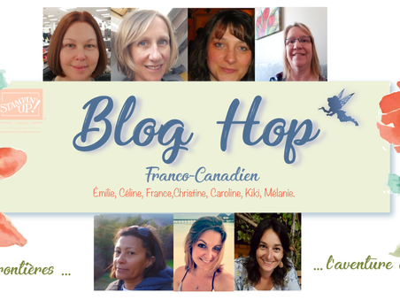 Blog Hop du Mois de Juillet : Aux couleurs de l'été!