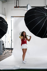 Women's Tennis Media Day BTS