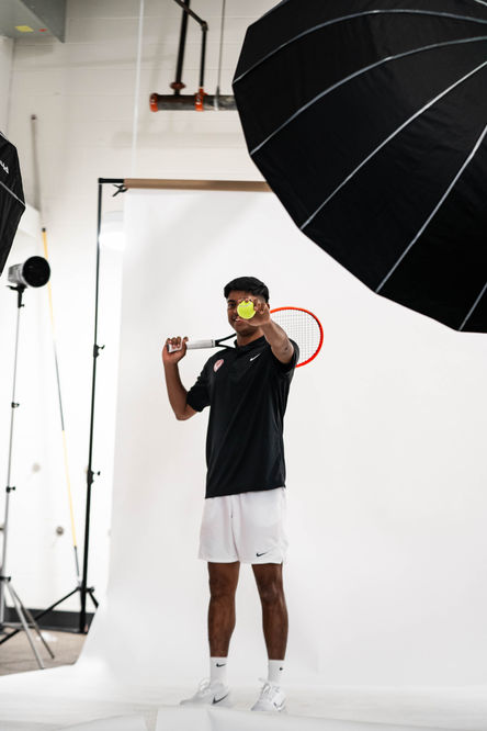 Men's Tennis Media Day BTS