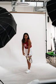 Women's Tennis Media Day BTS