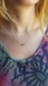 Thumbnail: Silver shark necklace 