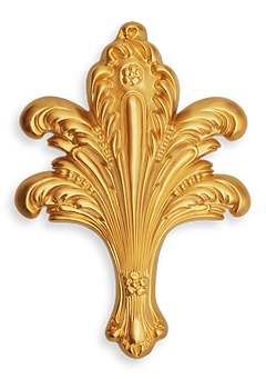 Gold ornament