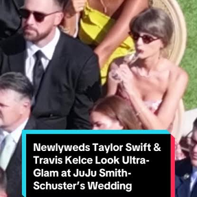 Did Travis Kelce Have His Eyes on the Black Woman in the Lemon Dress at Juju Smith's Wedding? Trouble in Paradise already?