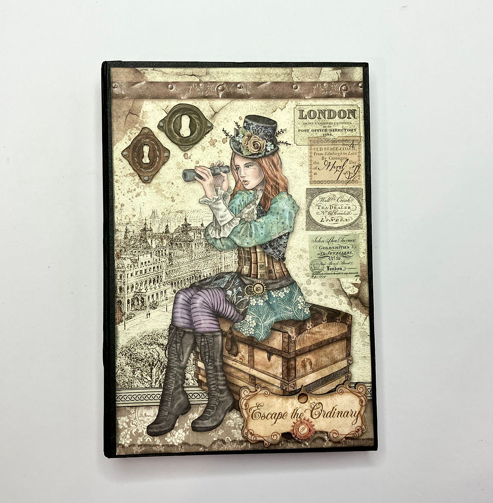 Thumbnail: Steampunk Mini Photo Album