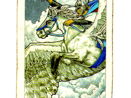 Knight of Swords - Robin Wood Tarot