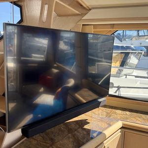 TV and Mount Upgrade w/ Custom Locking Mechanism