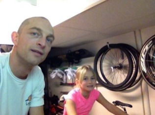 One of my first days in the Pain Cave