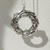 Thumbnail: Stunning fine silver fish shaol pendant