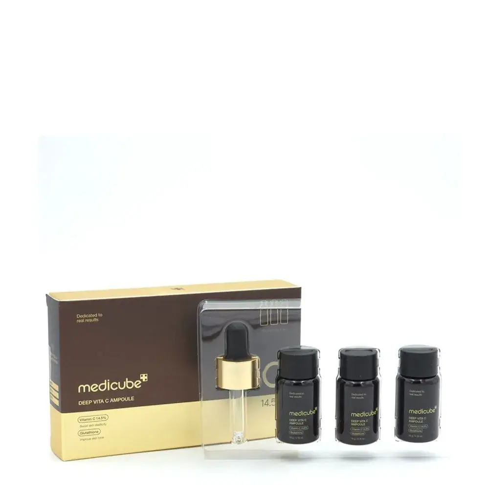 Kit Medicube Deep Vita C – 3 Ampolas de 10g 🇰🇷