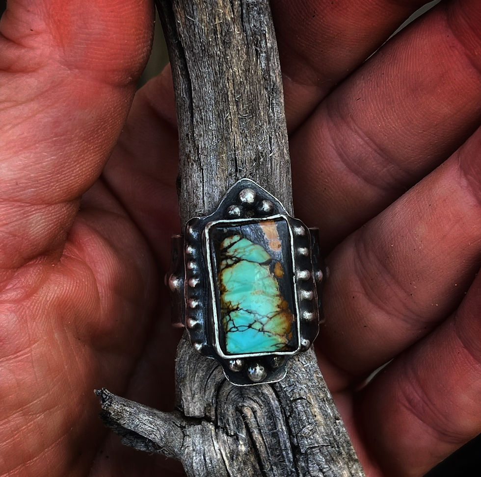 Thumbnail: ✜ Iron Maiden Ring No. 3 ✜  Size 5 Sold