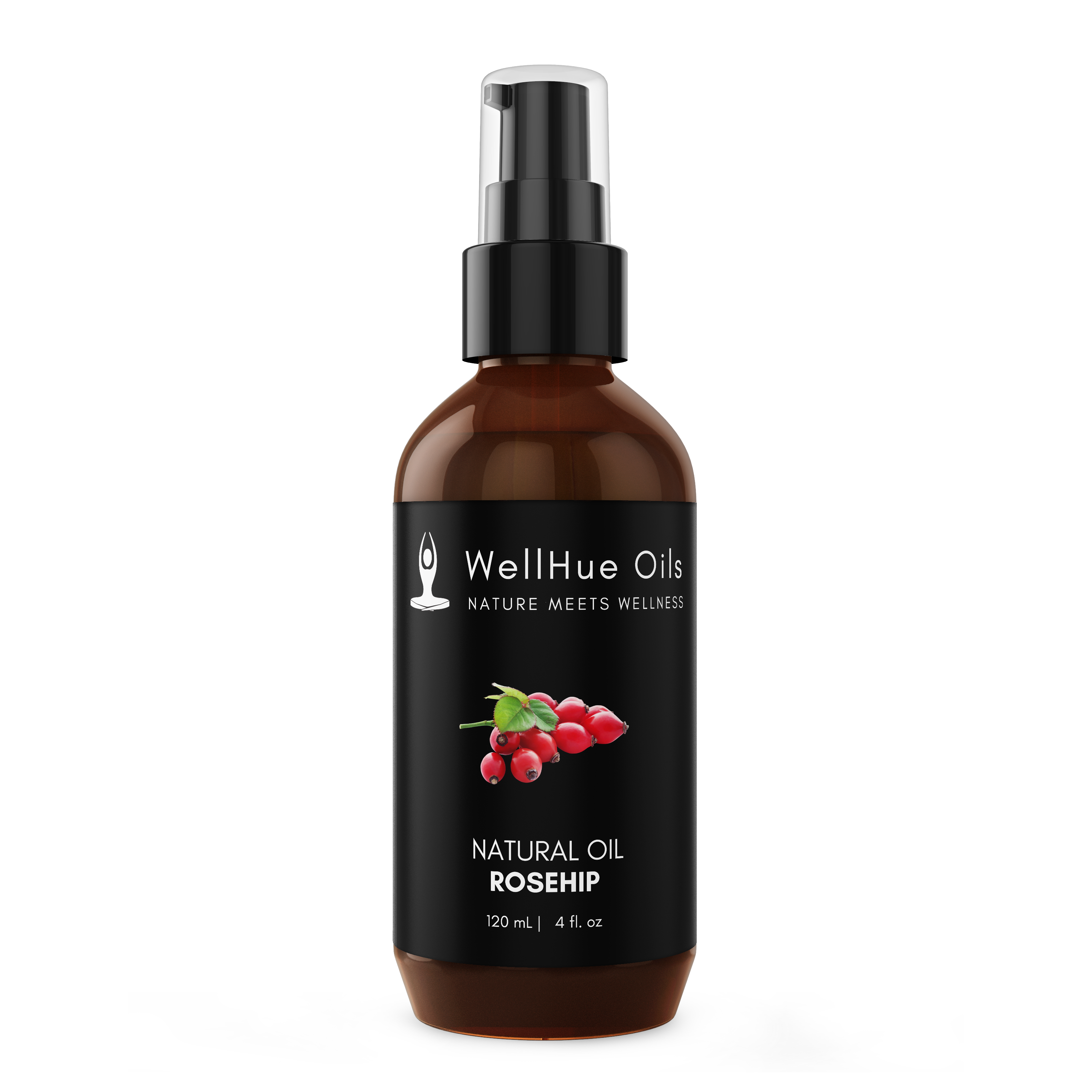 WellHue Oils Rosehip Natural Oil 4oz