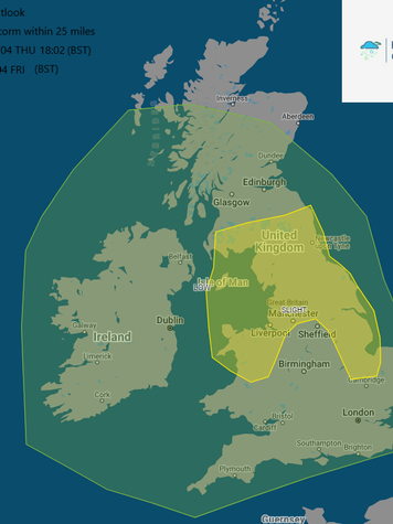 Convective Outlook Updated: Slight risk
08/04/22