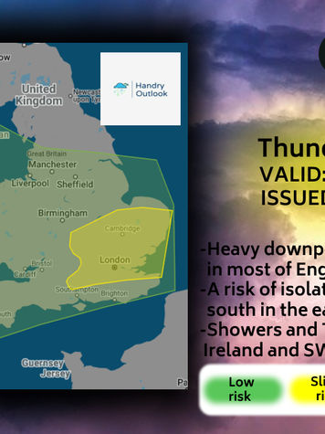 Convective Outlook Issued: Slight risk
13/04/22