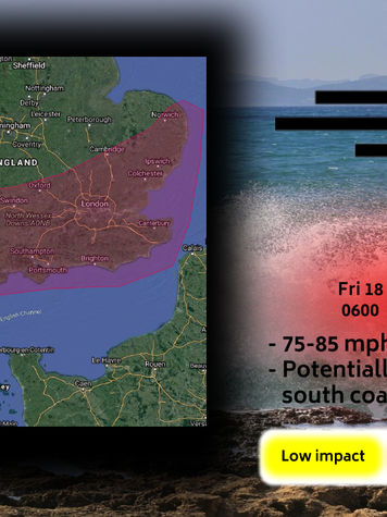 Red weather impact updated: 🌬️WIND🌬️
18/02/22 0600- 18/02/22 1900