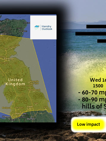 Yellow weather impact issued: 🌬️WIND🌬️
16/02/22 1500- 17/02/22 0600