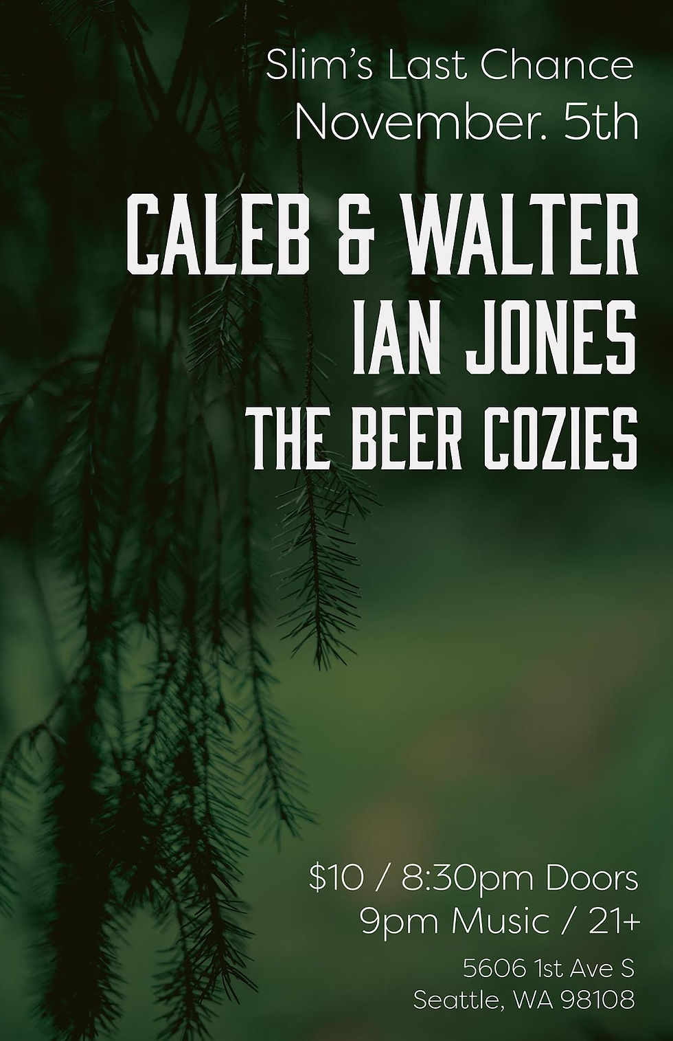 Caleb & Walter // Ian Jones // The Beer Cozies