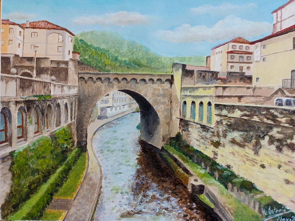 102. Antonio Serrano. Acrílico sobre papel. 30x40cm