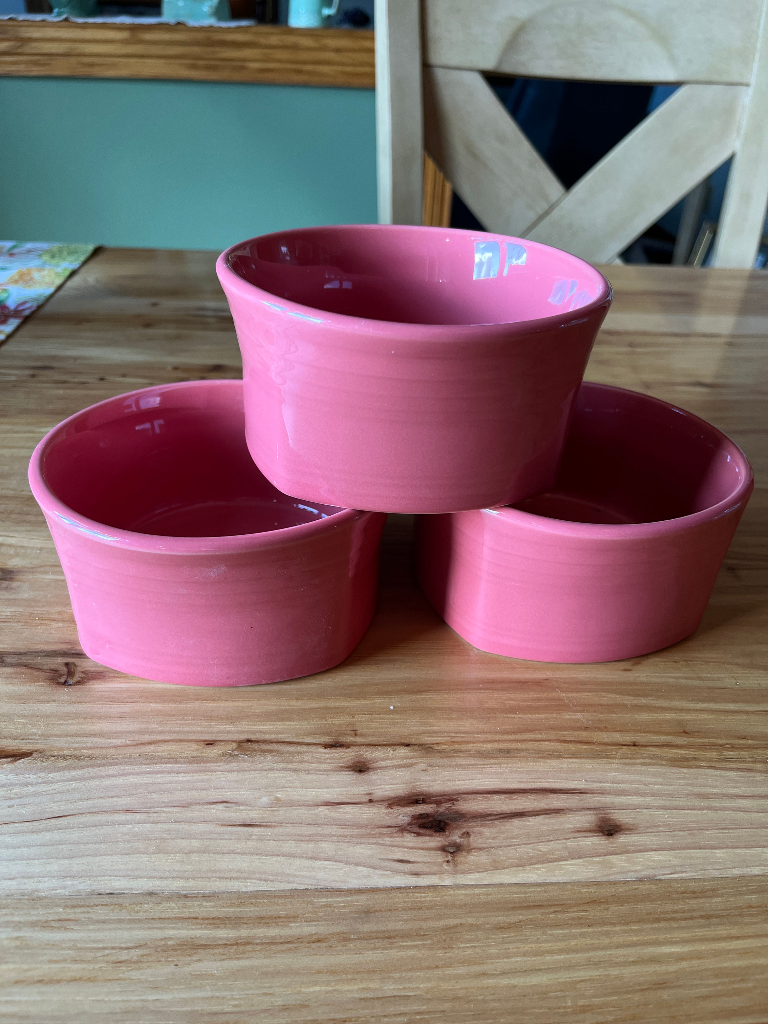 Fiesta Square Bowl Pink Flamingo