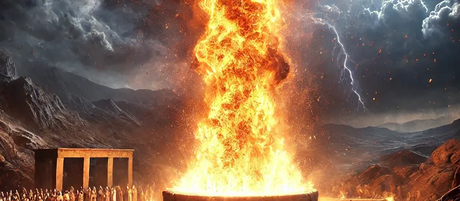 THE GOD WHO ANSWERS BY FIRE