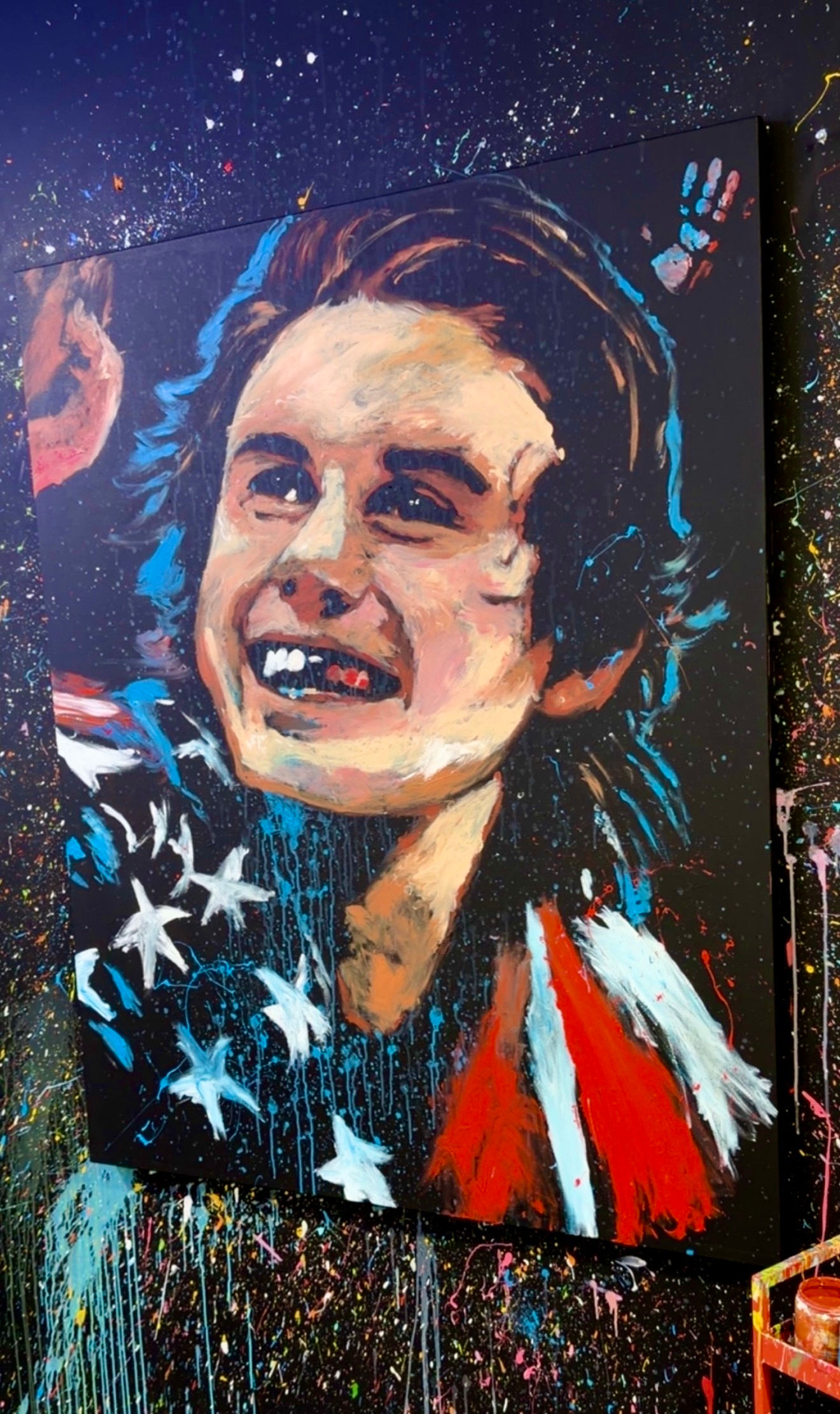 Jack Hughes Original Painting