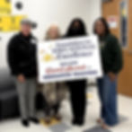 Foundation Innovative Grants Chair, Kim Dempsey; Foundation Immediate Past Chair, Linda Navorska; Literacy K-5 Teacher and Grant Honoree, Jacquelyn Barnwell; Principal Constance Goodwine-Lewis of St. Helena Elementary School