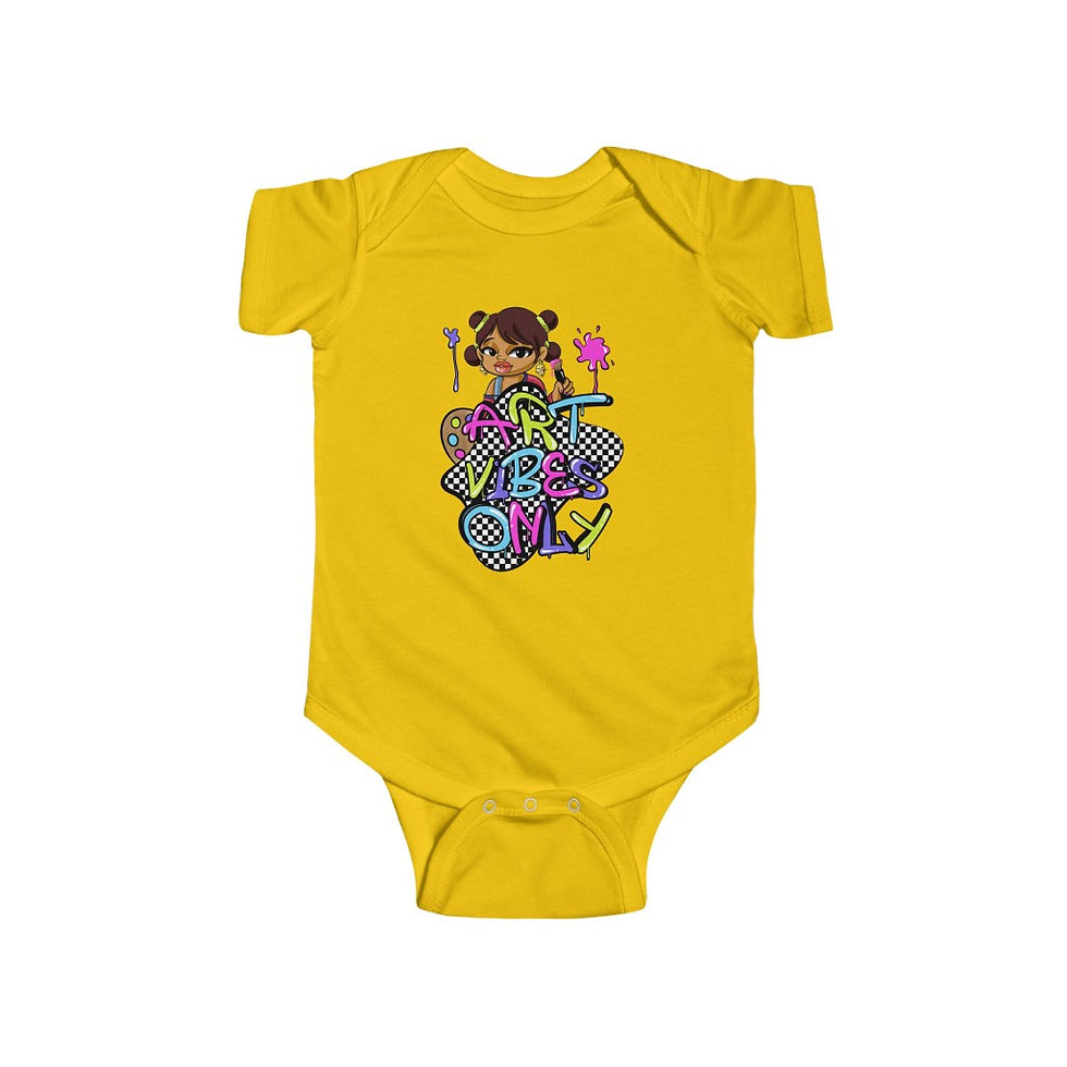 थंबनेल: Art Vibes Only Jersey Bodysuit