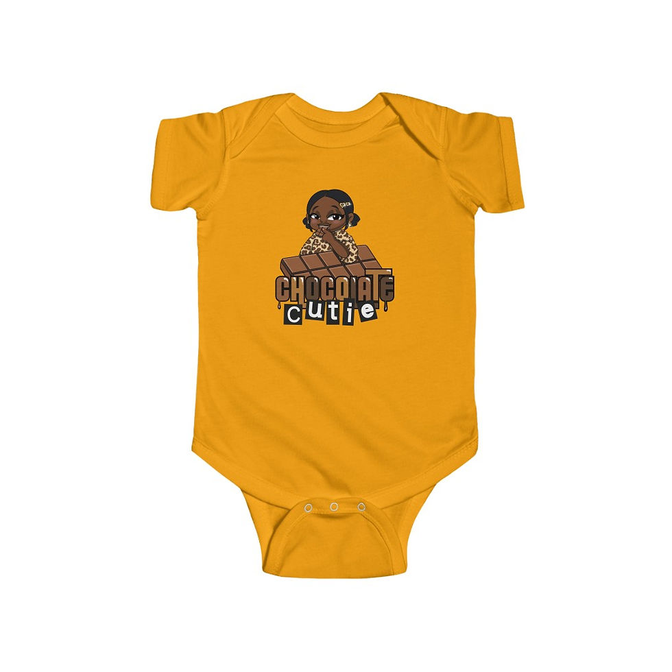 Miniature : Chocolate Cutie Jersey Bodysuit