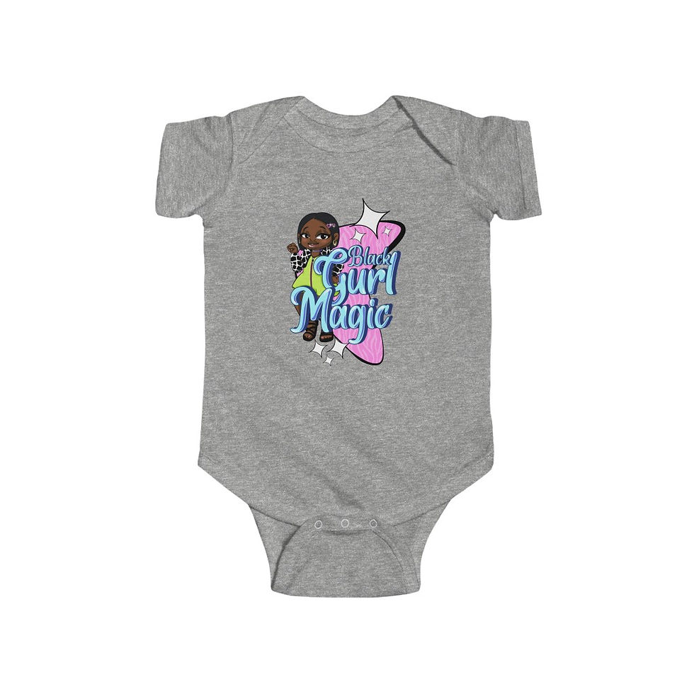Miniature : Black Gurl Magic Jersey Bodysuit