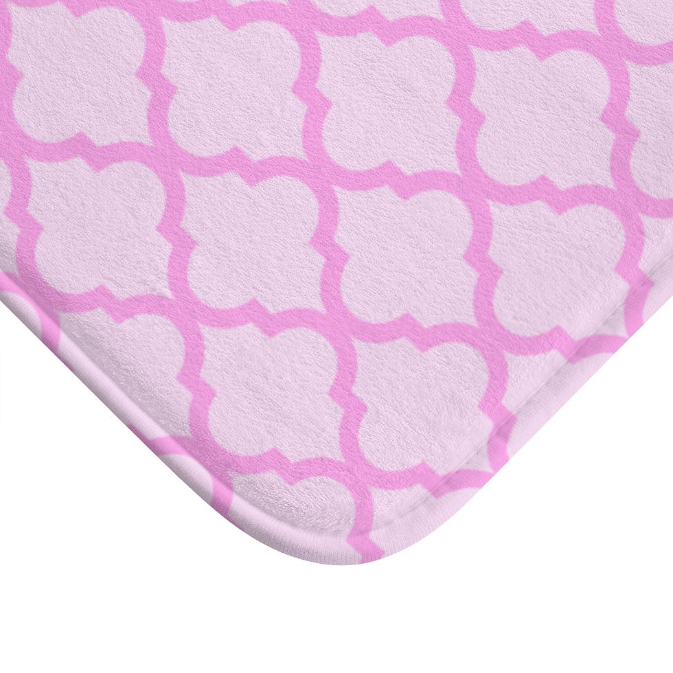 Miniature : Bath Mat- Pink