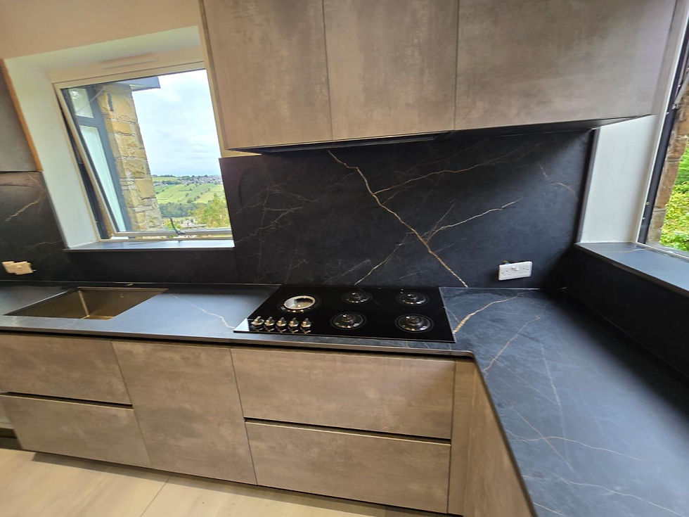 Koolia design supply and fit kitchens and ceramic worktops for our clients all over the UK.
