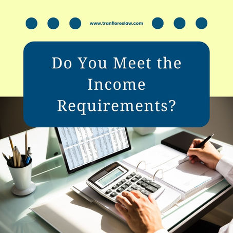 Bạn có đủ Income để bảo lãnh không?