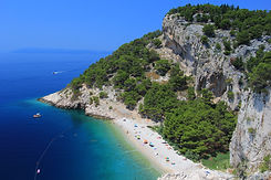 Makarska Nugal beach